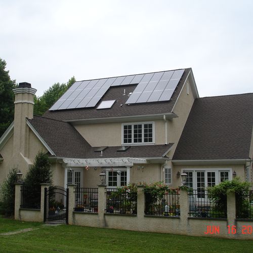 Solar Electric System (photovoltaic or PV).  Get y