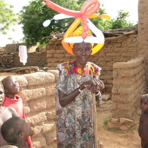 Twisting in Mali, in West Africa