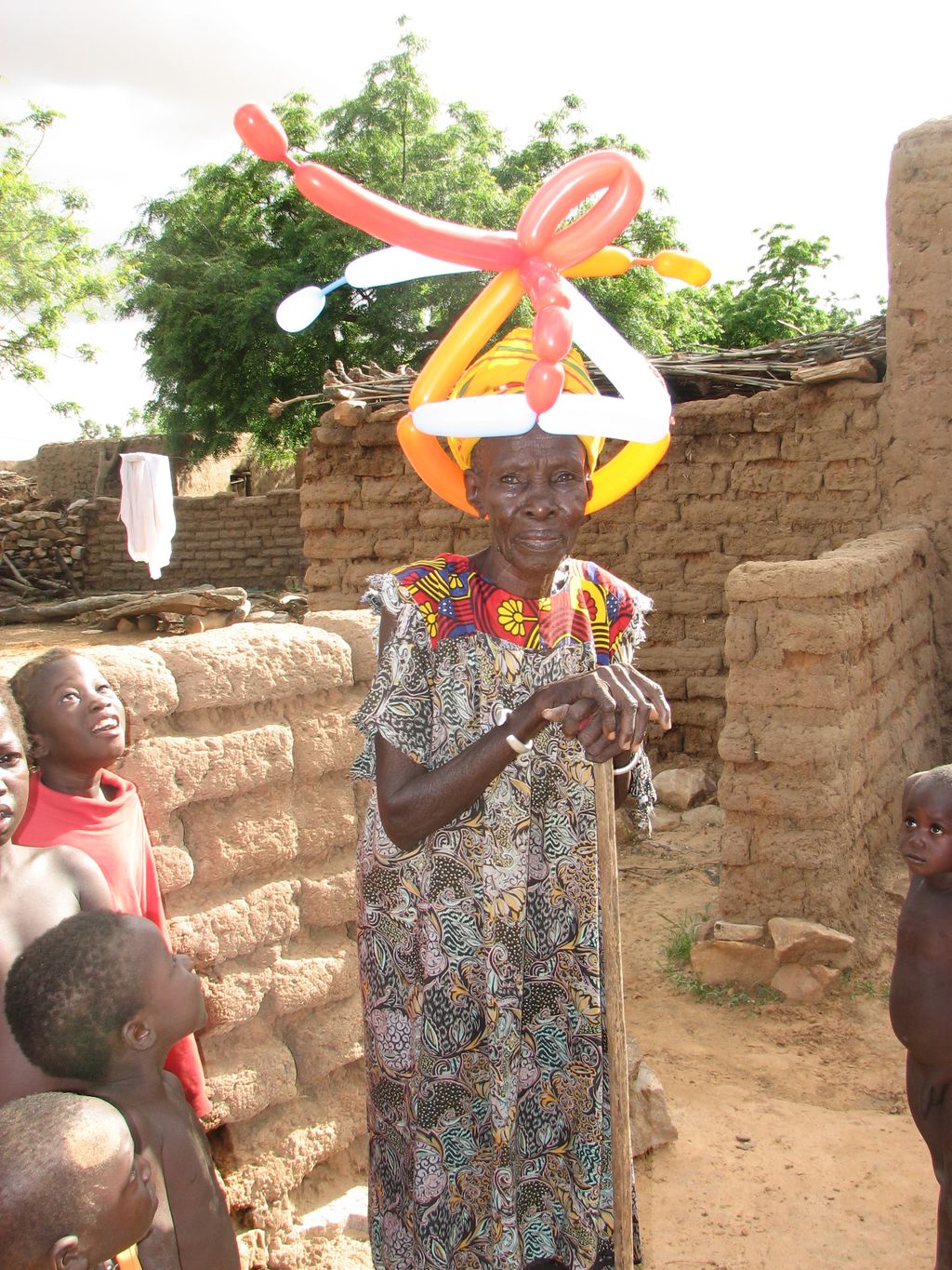 Twisting in Mali, in West Africa