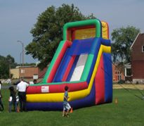 Our 18' dry slide