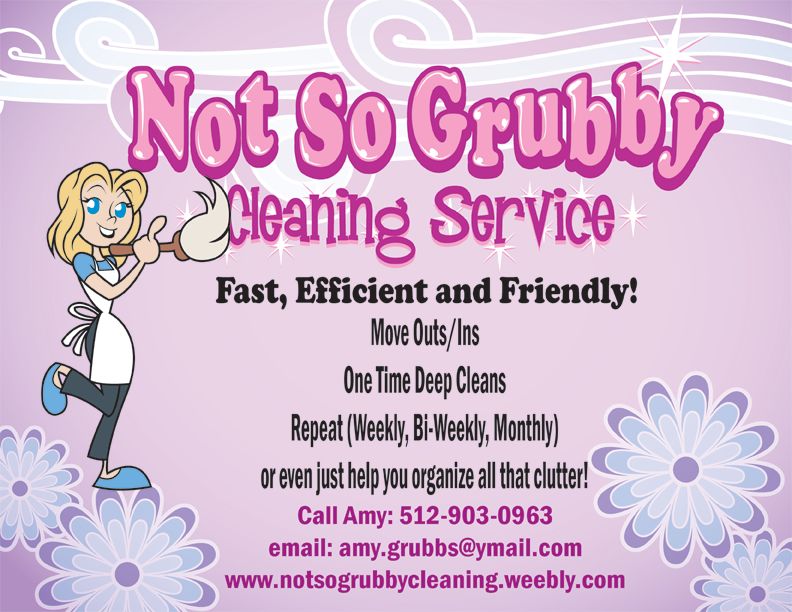Not So Grubby Cleaning Service