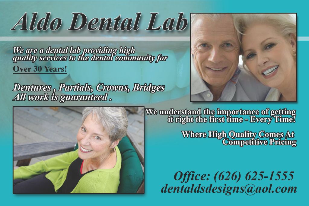 This is side two of the Flyer from the dental busi