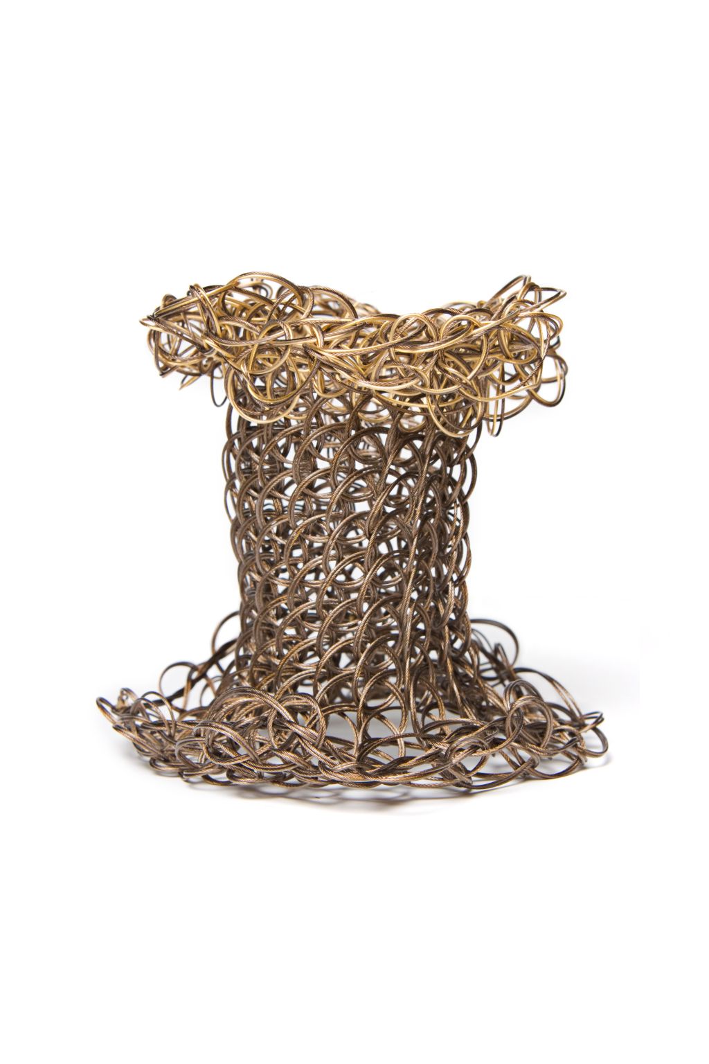 Coil Cuff
Materials: nylon-coated steel