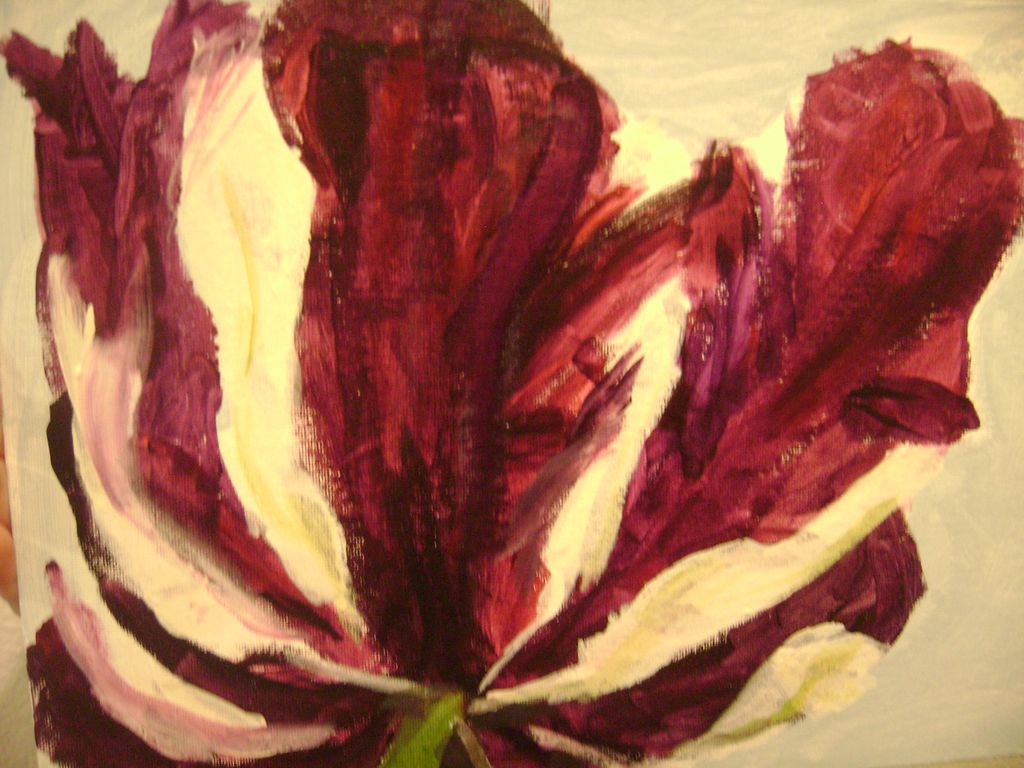 "Tulip" from a very talented 10 year old.  She has