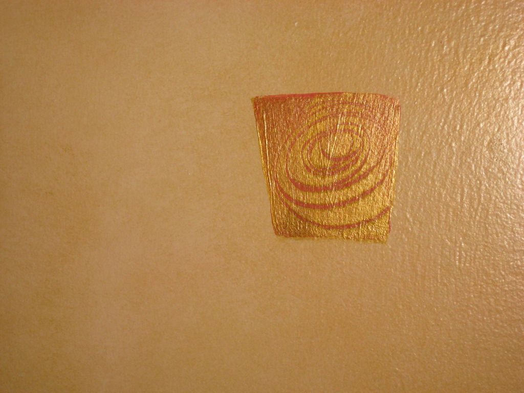 free-hand detail