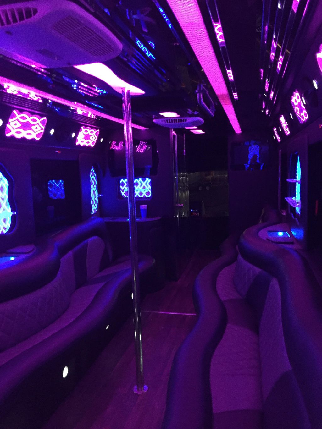 Limo party bus