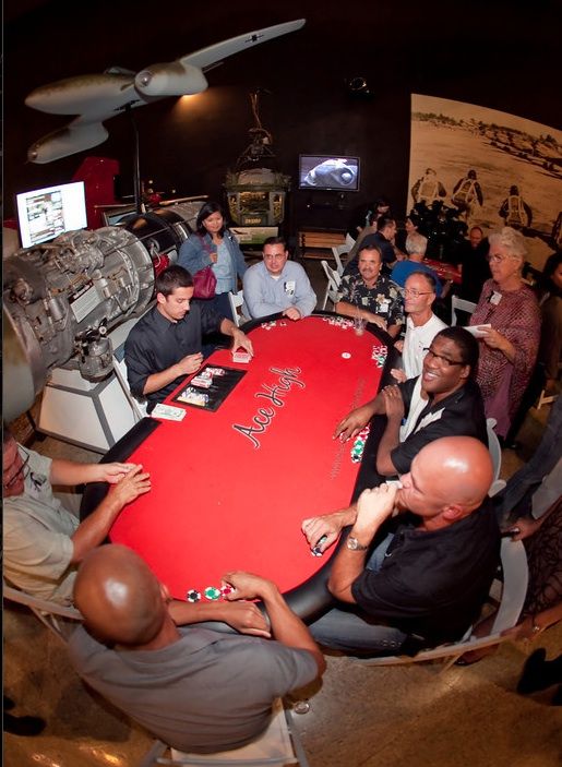 Poker Table - Get your game face on!