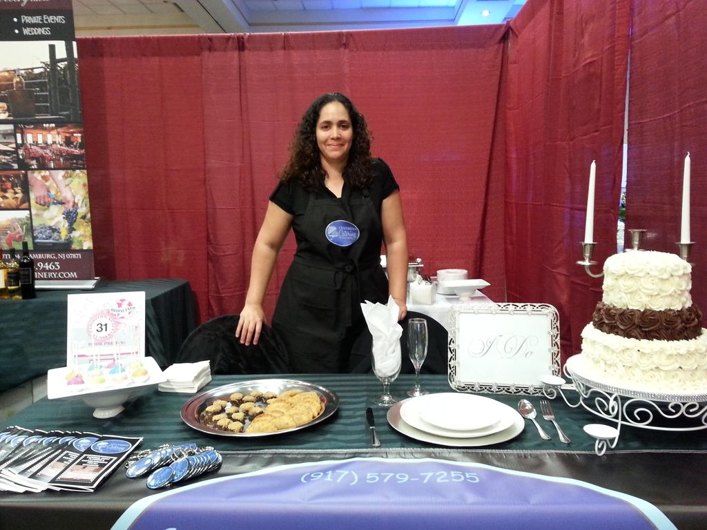 Owner, Jasmine Bruno at the Bridal Show