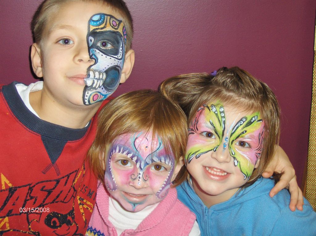 MARDI GRAS Face Painting