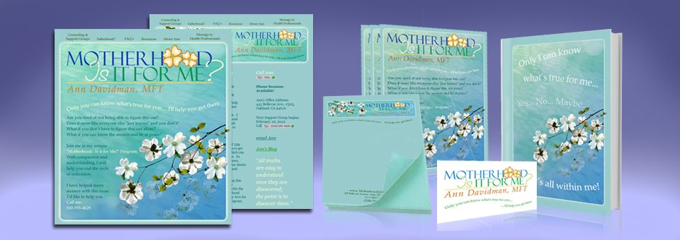 Motherhood Is It For Me Branding Campaign by Julia