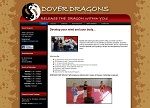 Web design for Dover Dragons Tae Kwon Do