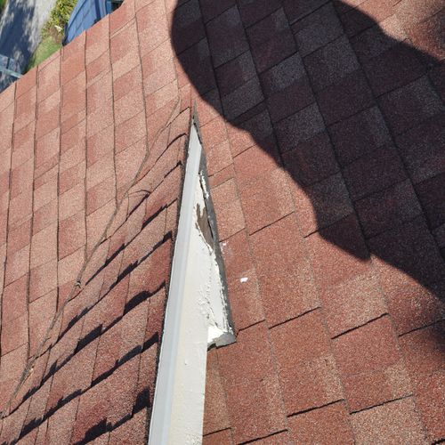 We inspect roofs to determine the condition