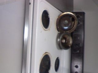 Dirty stove