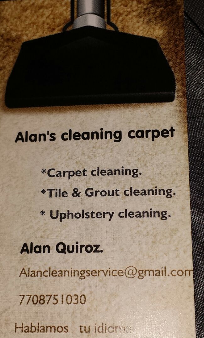 Alan's Cleaning Carpet