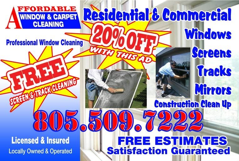 Affordable Window And Carpet Cleaning