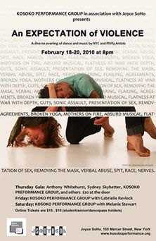 Poster Design for Kosoko Performance Group