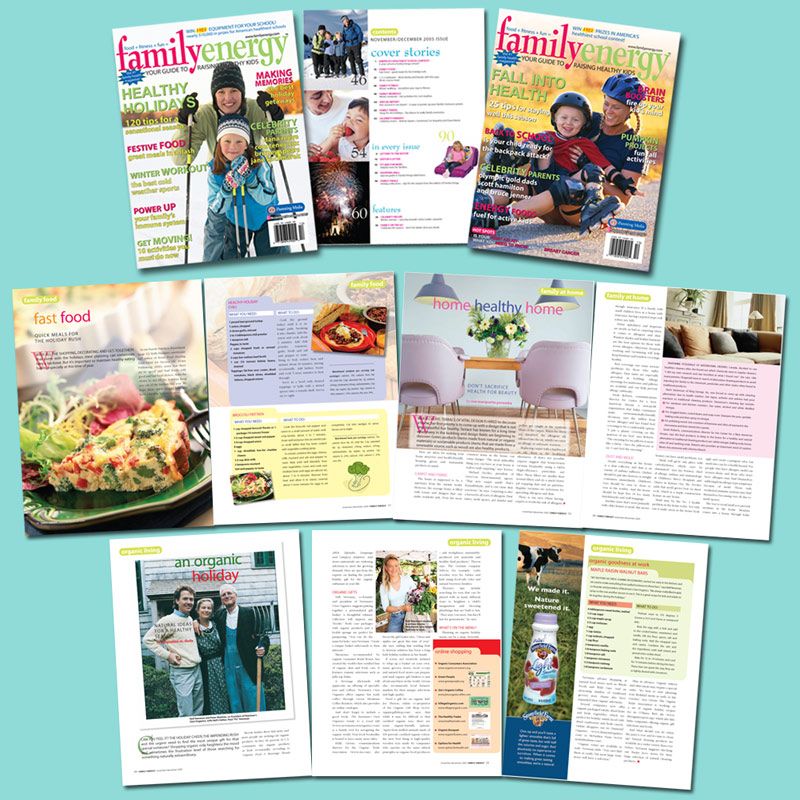 Art directions and graphic design. Magazine design