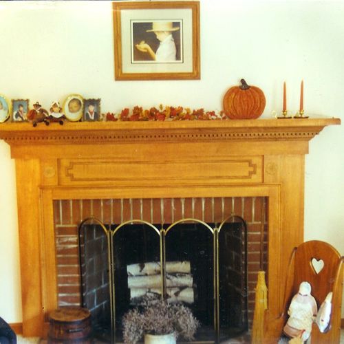 Simple fireplace