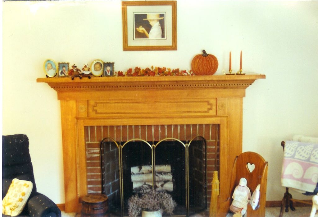 Simple fireplace