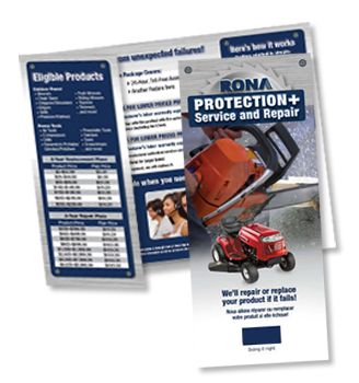 Warranty Protection Plan 6 panel Brochure