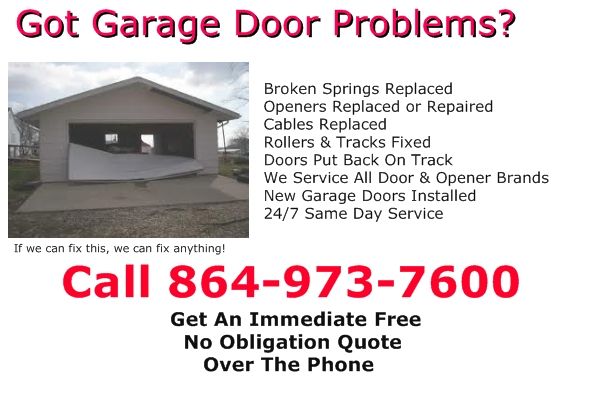 Simpsonville Garage Door Service