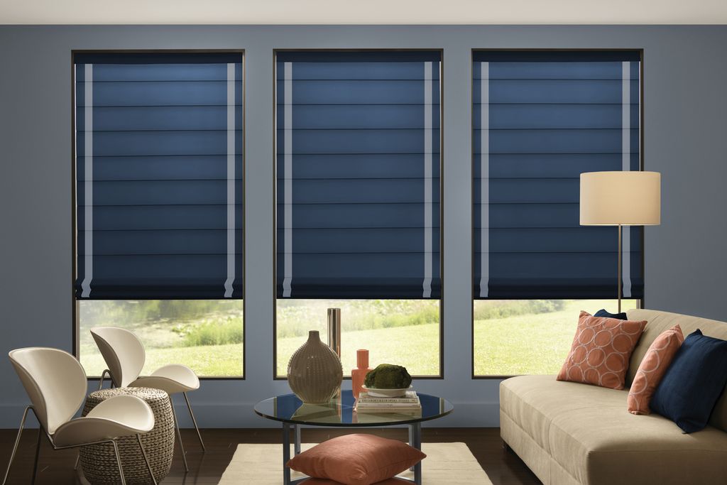 Hobbled Custom Roman Shades