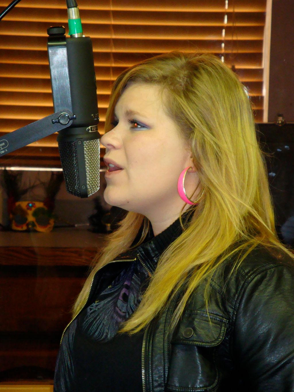 Klancy is working on her own CD and has performed 