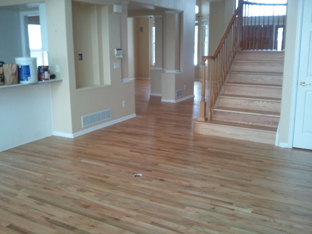 After. Installed stair case, added living, dining,