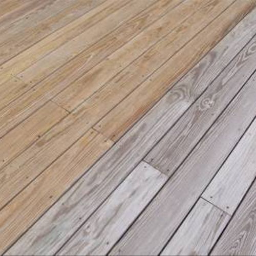 Before and After: Deck