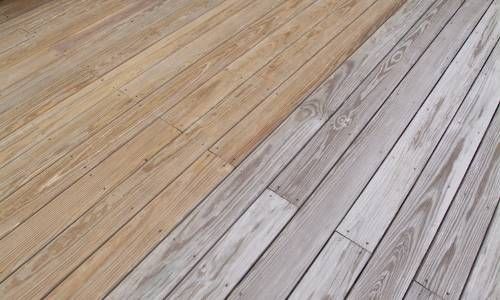 Before and After: Deck