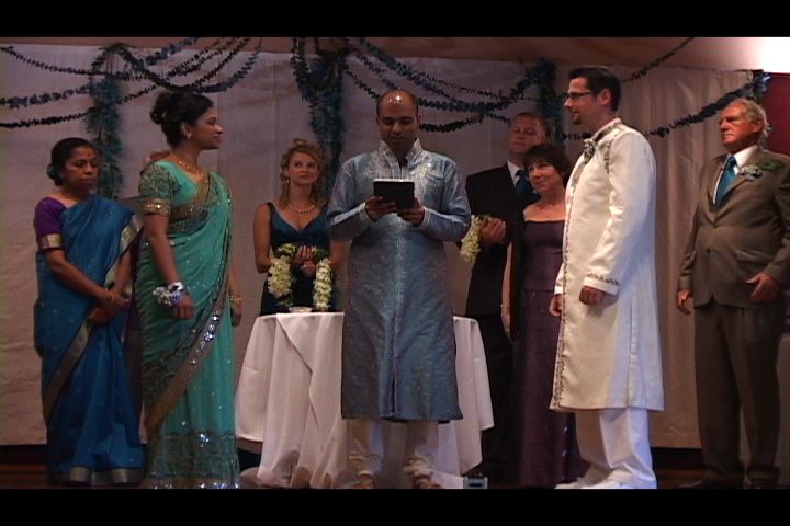 Still from wedding video. Main camera. This gives 
