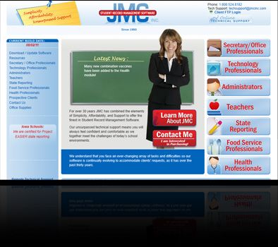 JMC: Initial / Original Custom Website Design, Gra