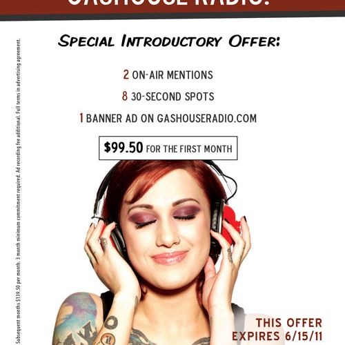 Sales promotion material for radio station