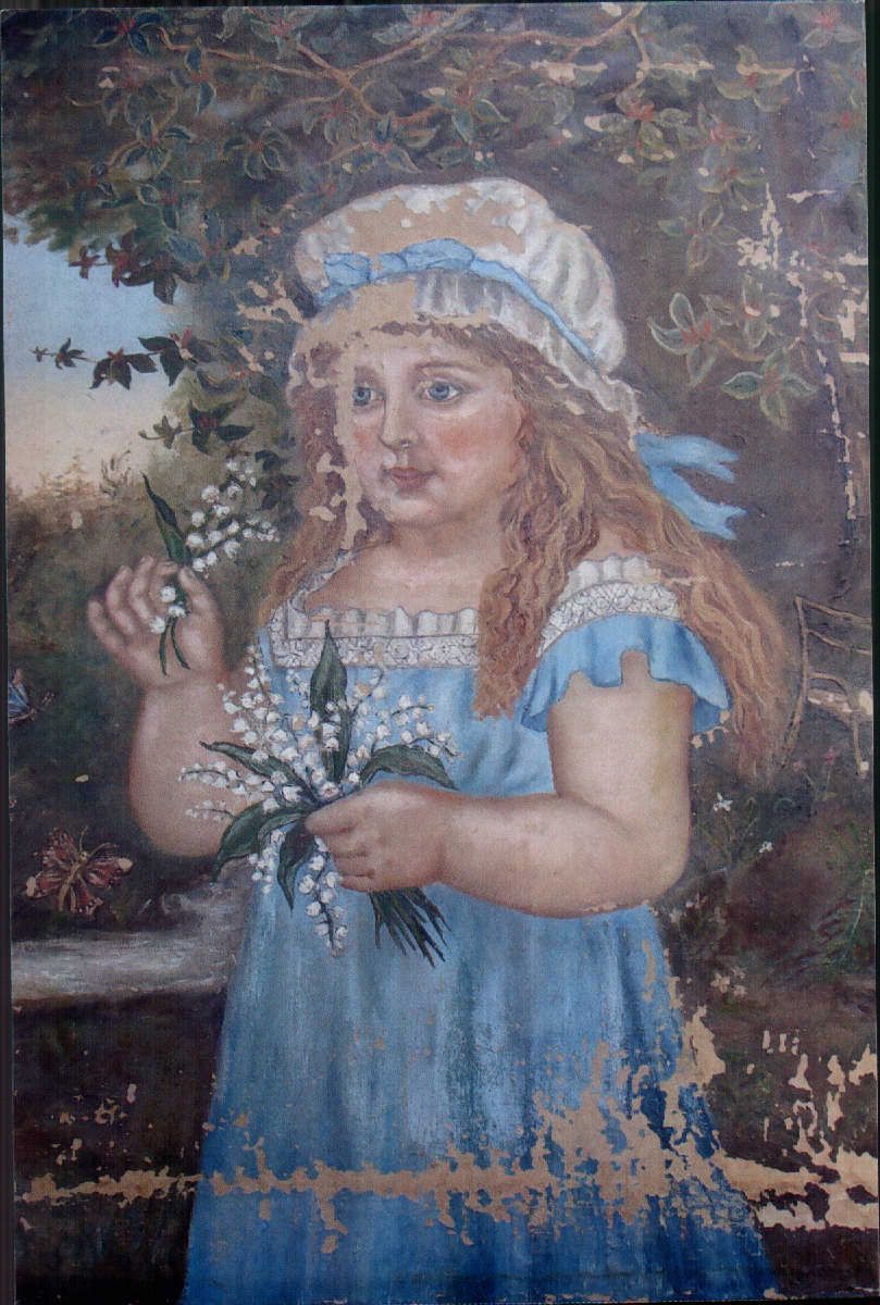 Damaged painting