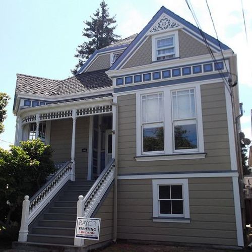 Victorian Painting Project in Alameda,Ca