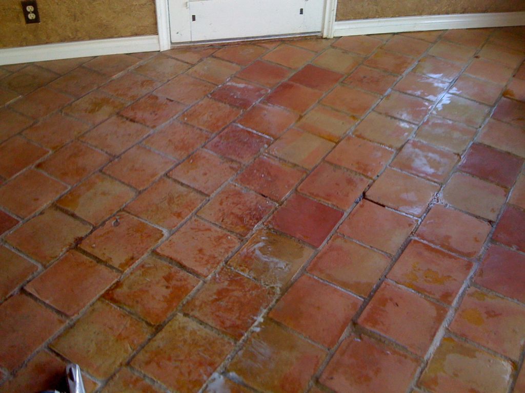 saltillo tile cleaning before