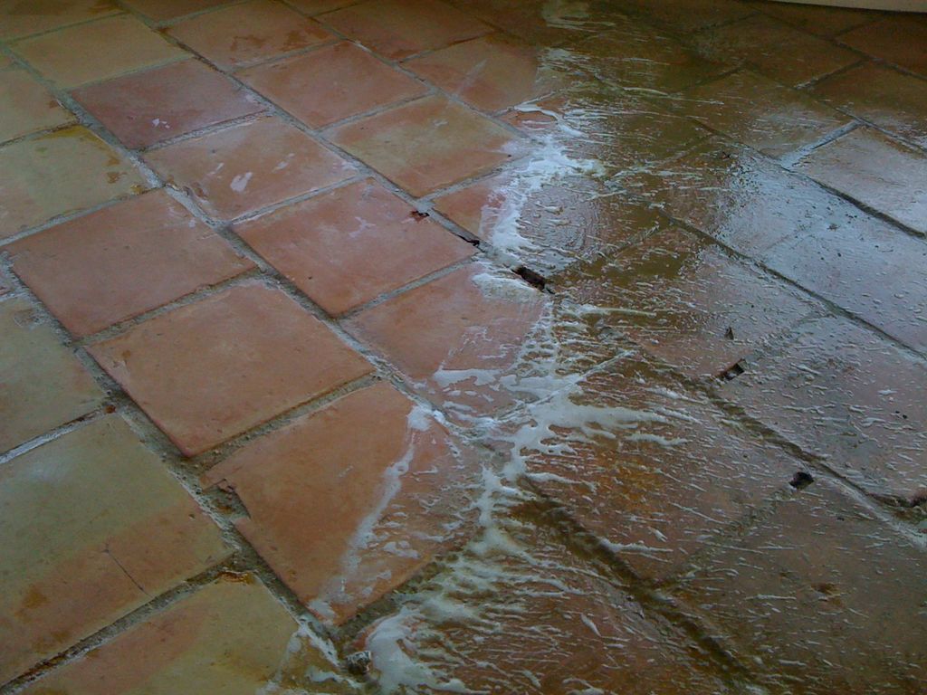 saltillo tile cleaning before