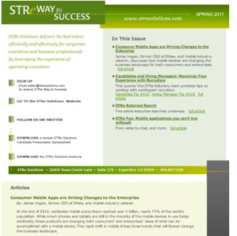 Newsletter Design and Composition