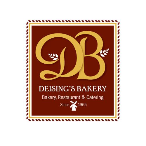 Logo design for Deising's Bakery.