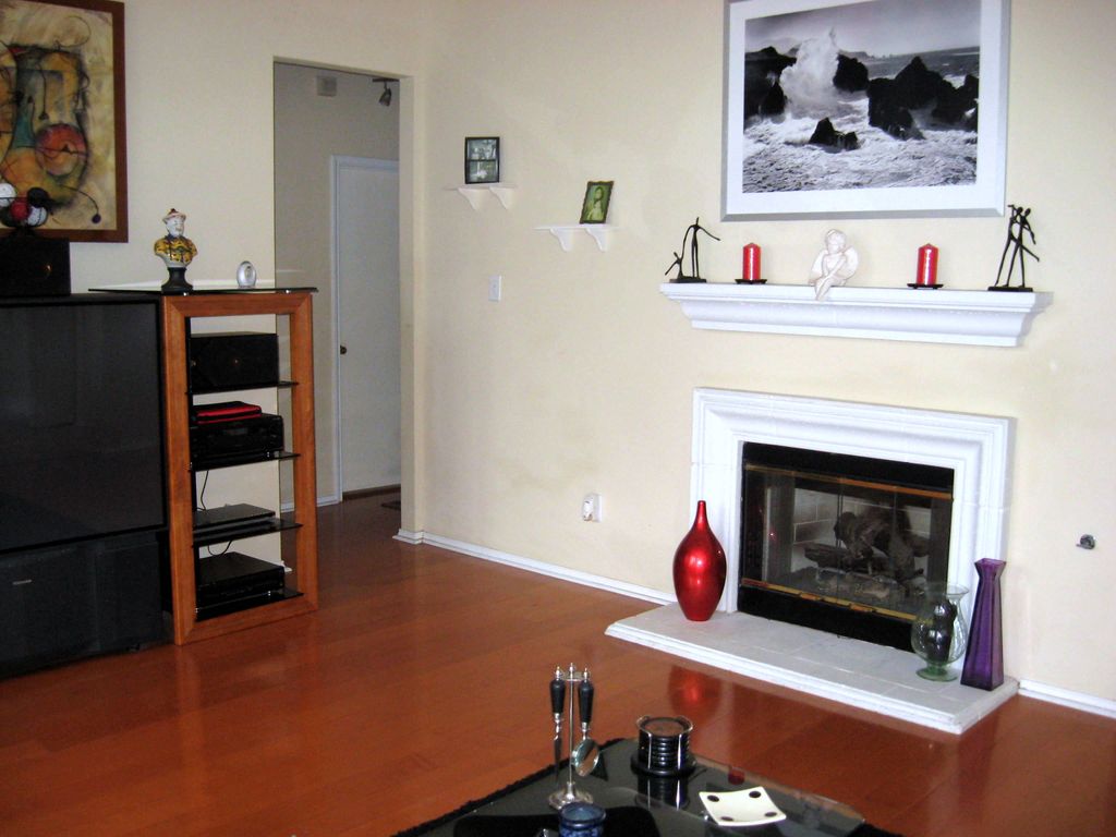 Cleaning hardwood floors and fireplaces