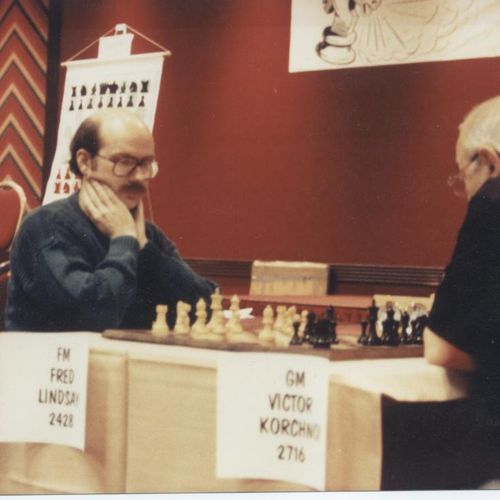 playing against former world #2 player Viktor Korc