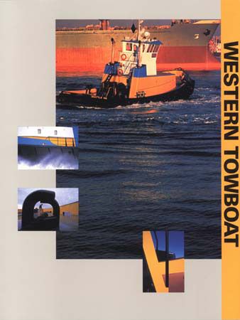 Western Towboat Brochure/File folder