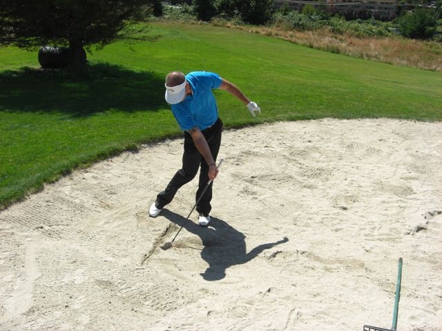 Lean The Shaft Forward For Perfect Contact