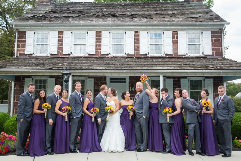 Bridal Party Shot A Normandy Farms Wedding