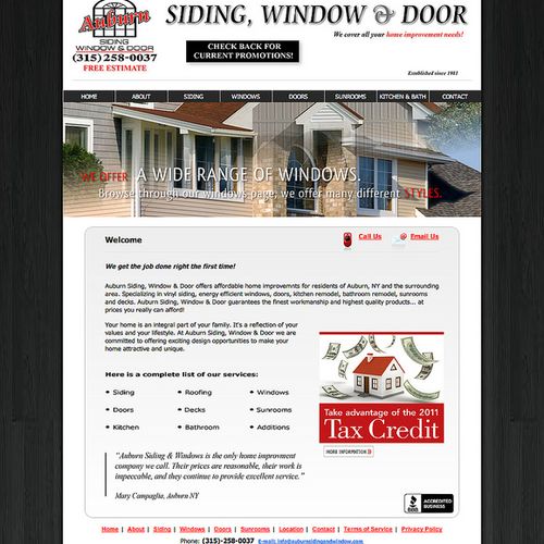 Auburn Siding, Window and Door