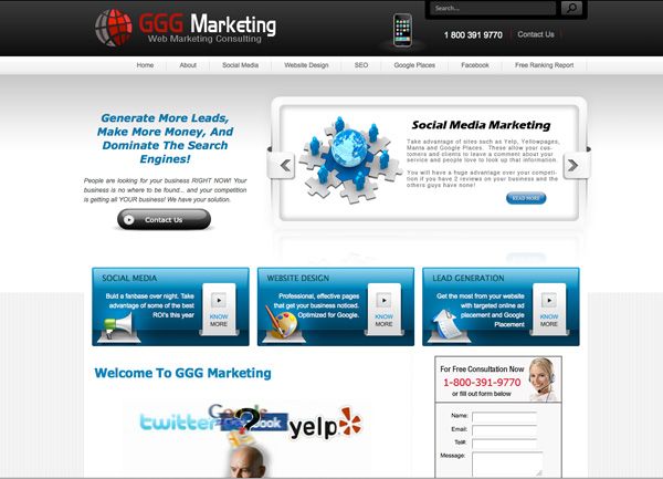Our Business Website