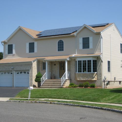 5.9 kW residential solar system in Clifton, NJ.