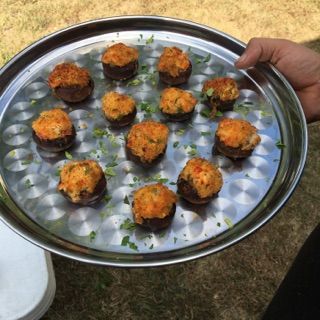Crab stuffed Mushrooms