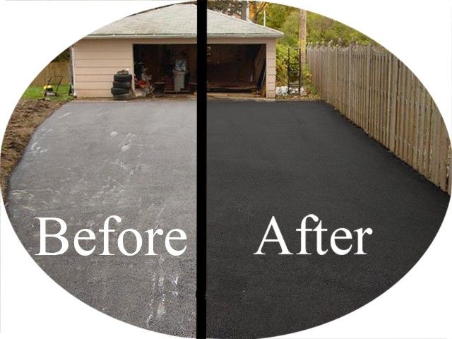 Driveway we recoated