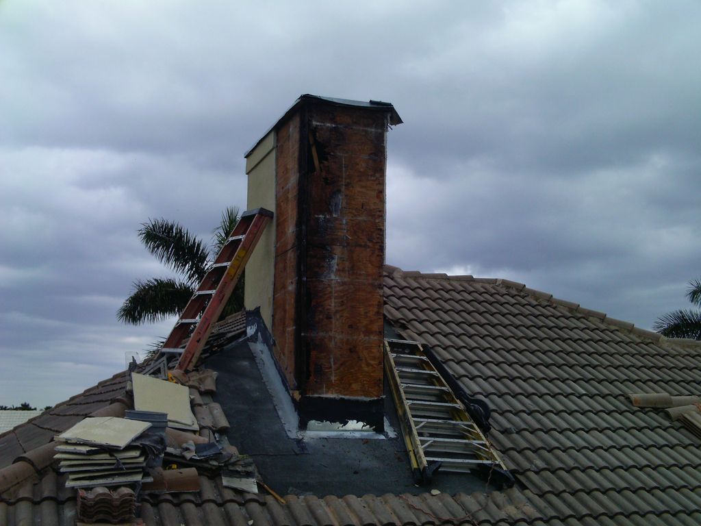 Chimney Damaged